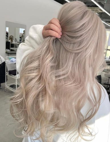 صبغه نباتيه دائمه لون لؤلؤي