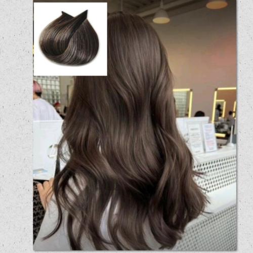 صبغه نباتيه لون بيج غامق تغطيه الشيب ١٠٠٪