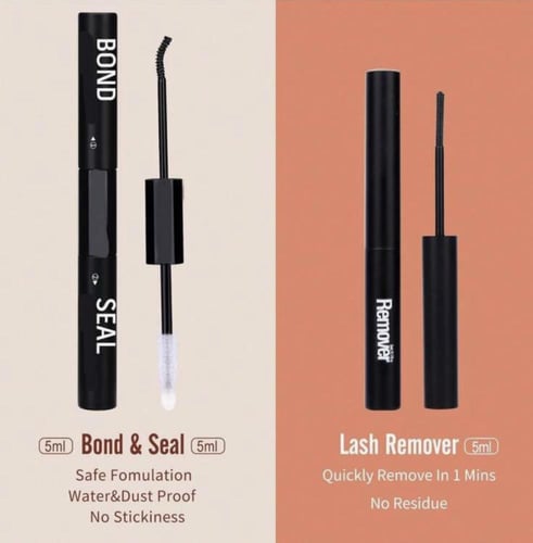 رموش أسبوعيه 200 مجموعة إطالة الرموش 9-15ملم 40D ف...