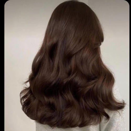 صبغه نباتيه اشقر غامق موكا