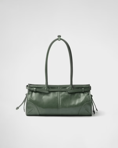 Prada | Prada Bonnie medium leather handbag | Colo...