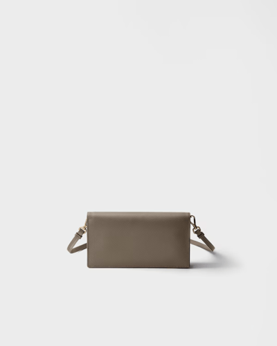 Prada | Saffiano leather mini-bag | Color: Clay Gr...