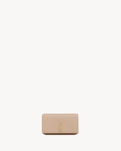 Saint Laurent | CASSANDRE LEATHER PHONE CASE | DAR...
