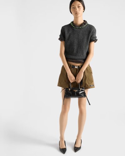 Prada | Prada Bonnie leather mini handbag | Color:...