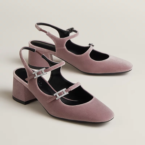 Hermes | Jackie 50 Pumps | heather