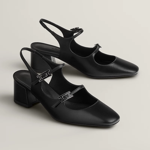 Hermes | Jackie 50 Pumps | black