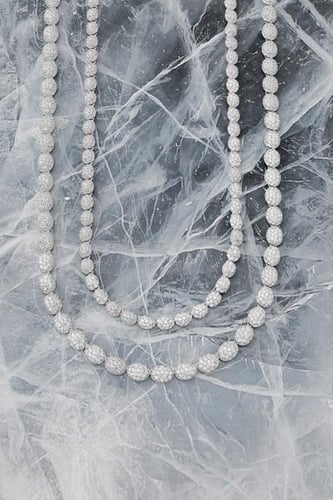 APM Monaco | hiver | Sterling Silver | قلادة عقد F...