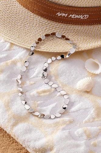 APM Monaco | soleil | Sterling Silver | قلادة شوكر...