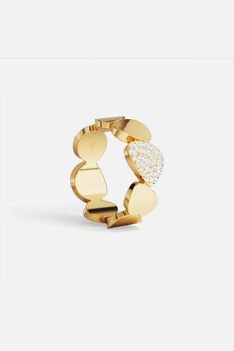 APM Monaco | soleil | 18k Yellow Gold Plated | خات...