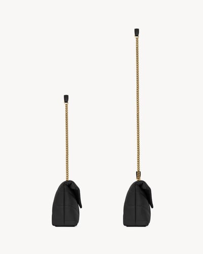 Saint Laurent | Lambskin Puffer Toy | BLACK