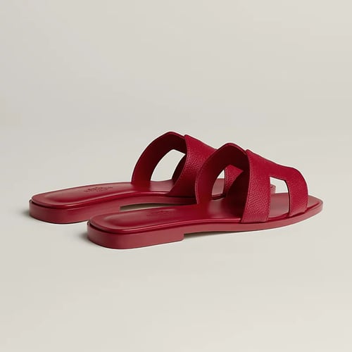 Hermes | Oran Sandals | raspberry pink