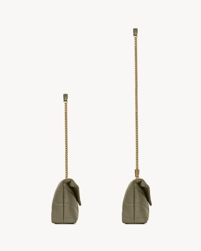 Saint Laurent | Lambskin Puffer Toy | STRONG MOSS