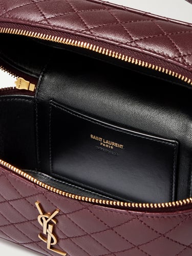 Saint Laurent | GABY lambskin vanity bag | CABERNE...