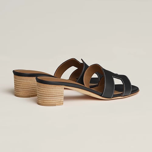 Hermes | Oasis Sandals | black