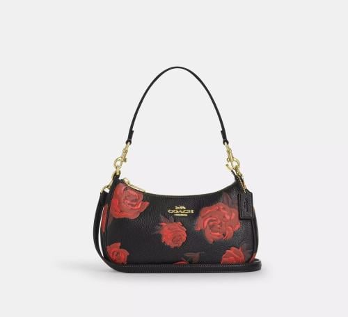 COACH | Teri Shoulder Bag With Floral Print