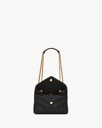 Saint Laurent | Lambskin Puffer Toy | BLACK