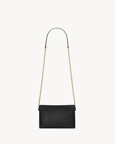 Saint Laurent | Cassandre lambskin chain clutch |...
