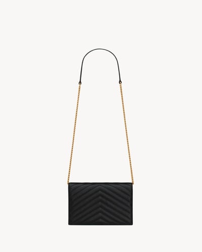 Saint Laurent | CASSANDRE ENVELOPE CHAIN ​​WALLET...
