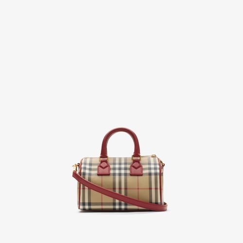 Burberry | Mini Check Bowling Bag | Archive beige/...