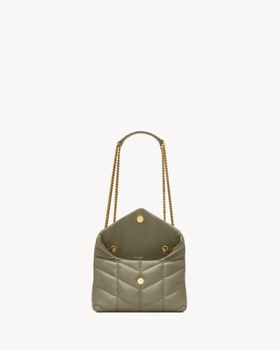 Saint Laurent | Lambskin Puffer Toy | STRONG MOSS