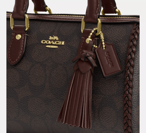 COACH | Mini Rowan Crossbody Bag In Signature Canv...