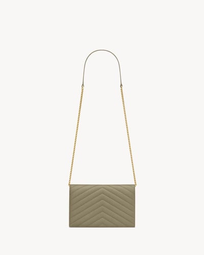 Saint Laurent | CASSANDRE ENVELOPE CHAIN ​​WALLET...