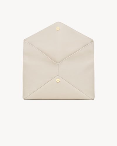Saint Laurent | CASSANDRE large lambskin envelope...