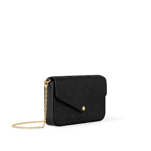 Louis Vuitton| Felicie Pouch | Black
