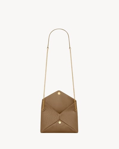 Saint Laurent | Cassandre lambskin chain clutch |...