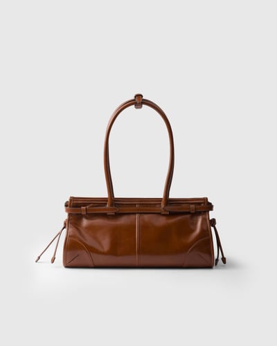 Prada | Prada Bonnie medium leather handbag | Colo...