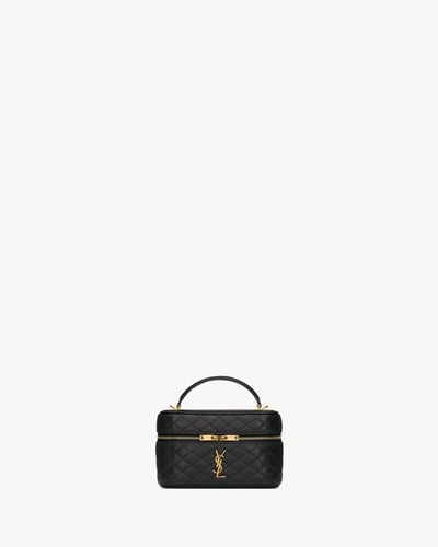Saint Laurent | GABY lambskin vanity bag | BLACK