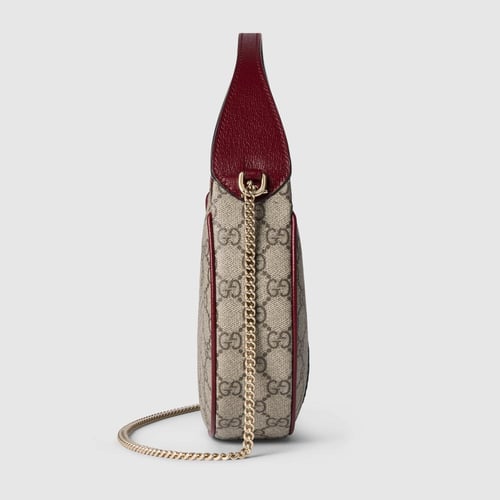 Gucci | Ophidia small shoulder bag | beige and bro...