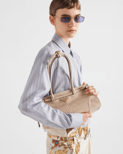 Prada | Prada Bonnie medium leather handbag | Colo...