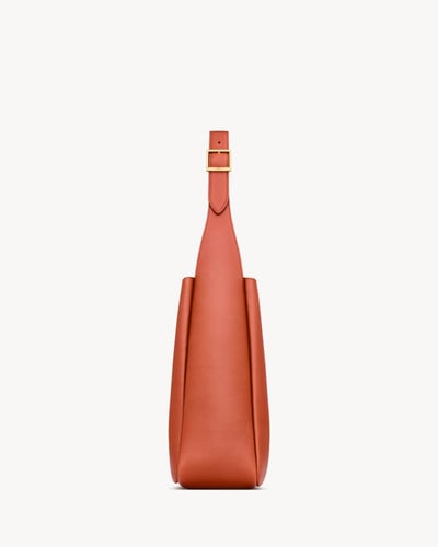 Saint Laurent | The 5 to 7 large, soft grained lea...