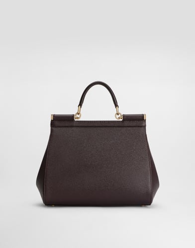 Dolce&Gabbana | Large Sicily handbag | Bordeaux
