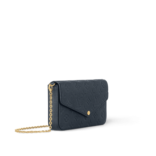 Louis Vuitton| Felicie Pouch | Navy blue