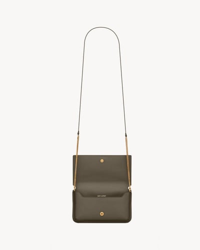 Saint Laurent | CASSANDRE LEATHER PHONE CASE | LIG...