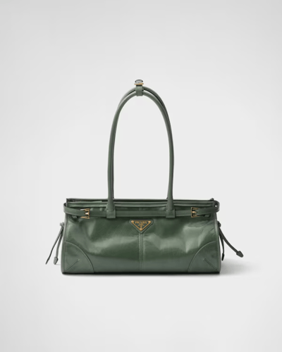 Prada | Prada Bonnie medium leather handbag | Colo...