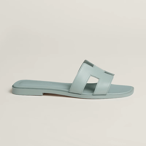 Hermes | Oran Sandals | glacier blue