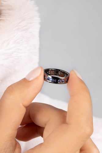 APM Monaco | morse code | Sterling Silver | خاتم S...