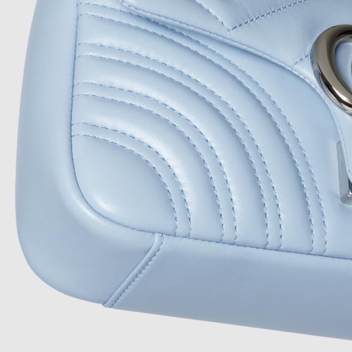 Gucci | GG Marmont small shoulder bag | light blue...
