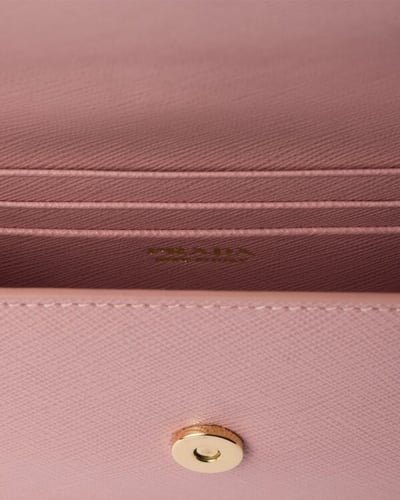 Prada | Saffiano leather mini-bag | Color: Peach