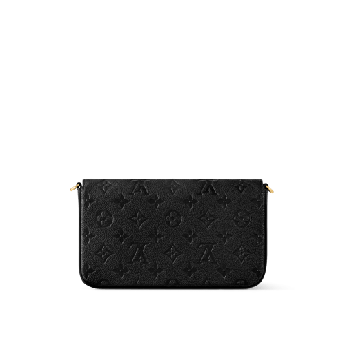 Louis Vuitton| Felicie Pouch | Black