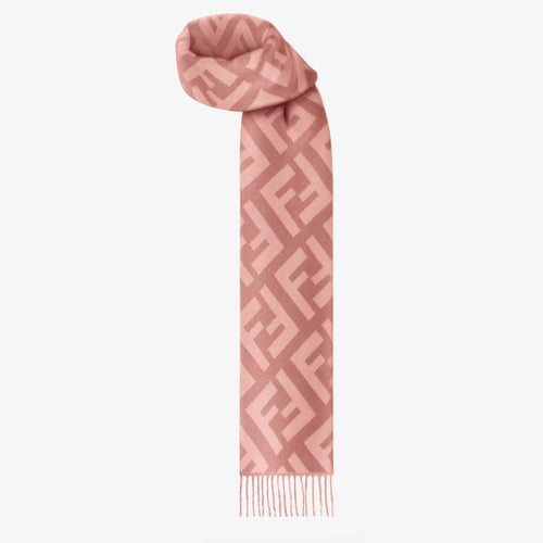 Fendi | Pink cashmere scarf | Color: Pink