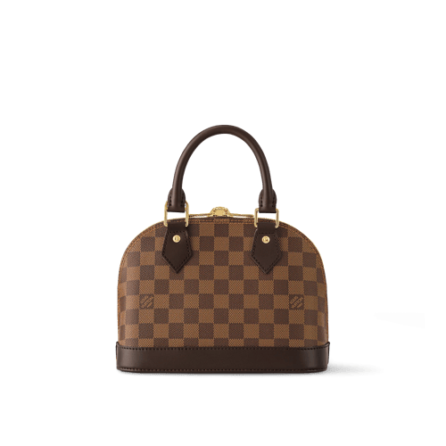 Louis Vuitton| Sac Alma BB | Ebony Checkered Canva...