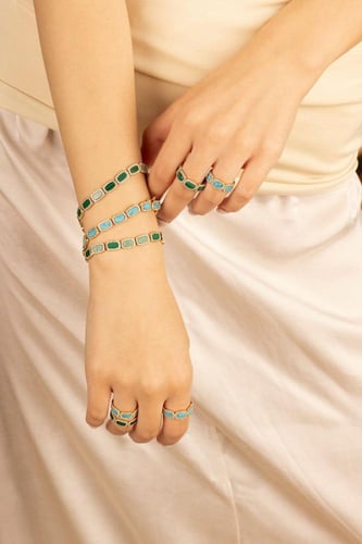 APM Monaco | mediterranee | 18k Yellow Gold Plated...