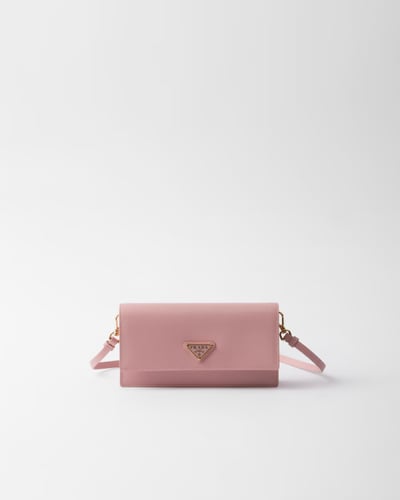 Prada | Saffiano leather mini-bag | Color: Peach