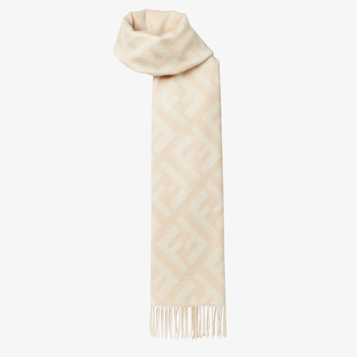 Fendi | White FF cashmere scarf | Color: White