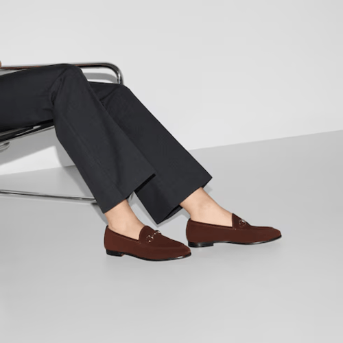 Gucci | Women's Gucci Jordaan loafer | dark brown...