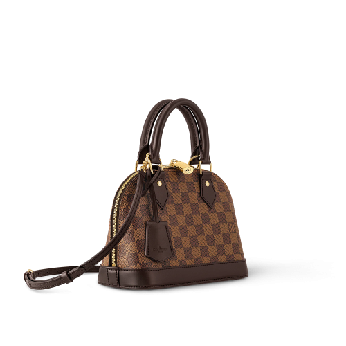 Louis Vuitton| Sac Alma BB | Ebony Checkered Canva...
